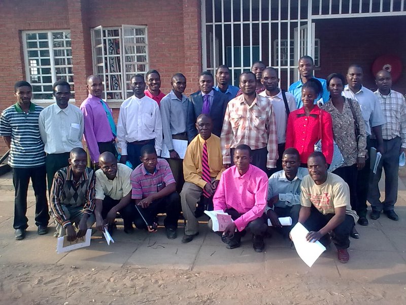 Participants at Dowa Secondary School