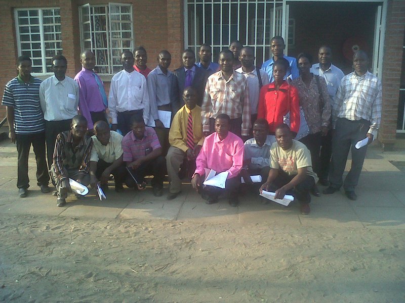 Participants at Nsaru Secondary School