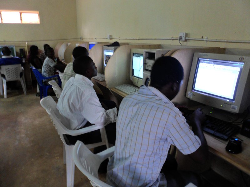 The computer center in Mchinji