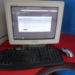 An Internet café i Blantyre