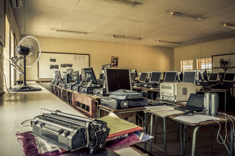 The computer centre at Chinsapo